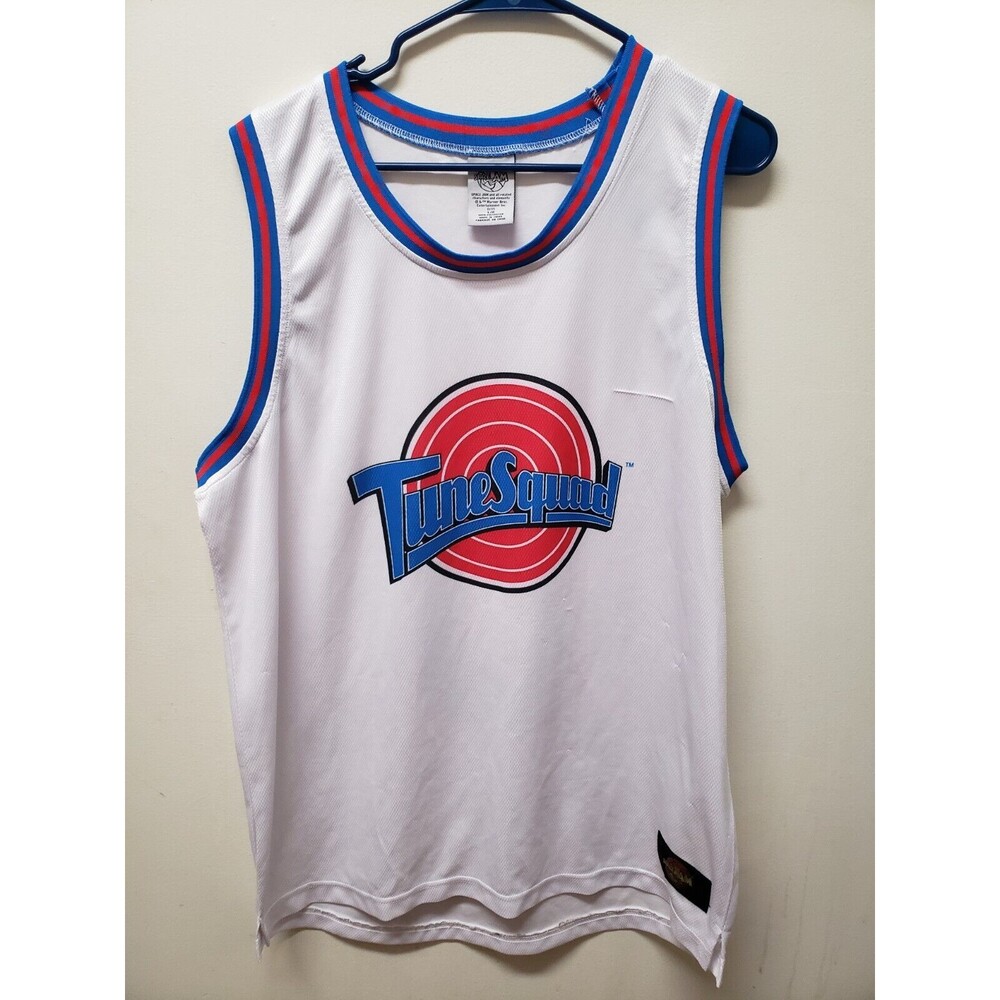 Space Jam Tune Squad Jersey #0 Blank Mens Large Original Film